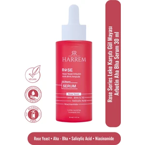 Rose Series Leke Karşıtı Gül Mayası Arbutin Aha Bha Serum 30 ml