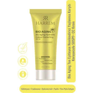 Bio Aging Ton Eşitleyen Nemlendiricili Yaşlanma Önleyici Yüksek Koruyuculu 50+ Spf cc Krem 50 ml