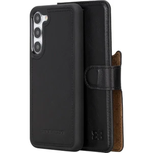 Samsung Galaxy S23 Uyumlu Deri Cüzdanlı Kılıf Rst1 Siyah