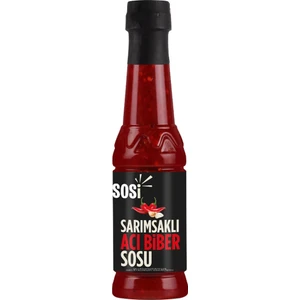 Biber Parçacıklı Acı Biber Sosu Sarımsaklı