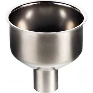 Paslanmaz Çelik 4,8 cm Yağ Meşrubat Sos Meyve Suyu Kolonya Likör Hunisi CIN711