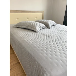 Vintage Düz Kenarlı Çift Kişilik Yatak Örtüsü