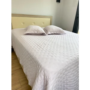 Vintage Düz Kenarlı Çift Kişilik Yatak Örtüsü