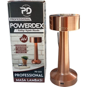 PD-222IPX4 Ledli Profesyonel Şarjlı Masa Lambası