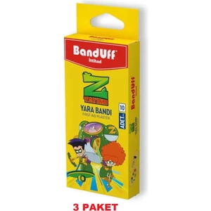 Z Takımı Yara Bandı Paket Içi 10 Adet 3lü Set