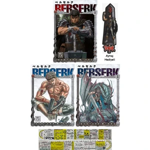Berserk 1 - Berserk 2 - Berserk 3 - Kentaro Miura + Matematik Öğreten Cetvel - Berserk Ayraç