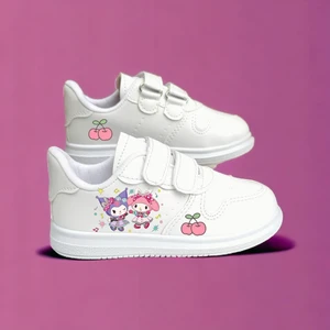 Amazoon Desing Tatlı Kuromikli Melodik Baskılı Sneaker Kız  Çocuk Spor Ayakkabı