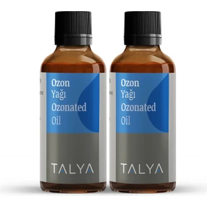 Ozon Yağı (Ozonlanmış Zeytinyağı), Soğuk Sıkım, %100 Saf ve Doğal, 50 ml (2’li Paket)