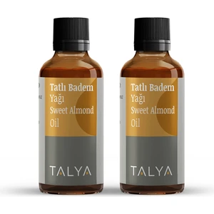 Tatlı Badem Yağı, Soğuk Sıkım, %100 Saf ve Doğal, 20 ml (2’li Paket)