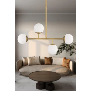 Eray Aydınlatma Opal Camlı 4lü Eskitme Avize