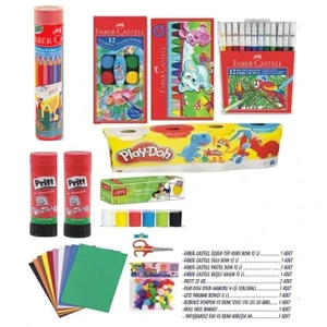 Faber Castell Anaokulu Anasınıfı Kreş Okul Kırtasiye Seti