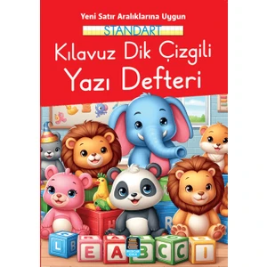 Mercan Okul Yayınları Standart Kılavuz Dik Çizgili Yazı Defteri