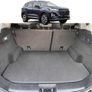 Chery Tiggo 7 Pro 3D Havuzlu Paspas ve Bagaj Havuzu Seti 2023-SONRASI Siyah 8 Parça