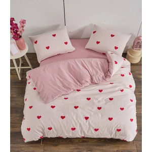 Lydia Home Tek Kişilik Desenli Nevresim Takımı Lastikli Çarşaf ve 1 Yastık Kılıfı