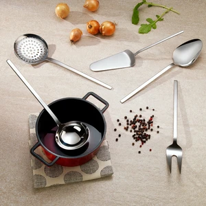 Steely Çelik Servis Seti 5 Parça-Gümüş02