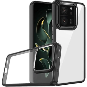 Xiaomi Mi 13T Pro /  13T Pro 3D Krom Kamera Korumalı Kenarları Renkli Arkası Şeffaf Sararmaz Kılıf Kapak