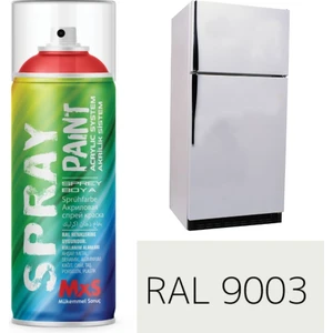 Buzdolabı-Çamaşır Makinesi Özel Yapım Ekstra Pigmentli Sprey Boya 400 ml