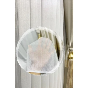 Rech Home Taç Kanada Tülü Extra Gramajlı 1x3 Sık Pile - Kırışmaz Ütü Gerektirmez