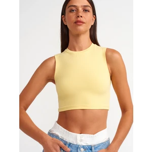 30125 Crop Top-Sarı