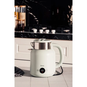 KT-01 Retrofi Su Yeşili 1.5 L Retro Elektrikli Kettle Su Isıtıcı