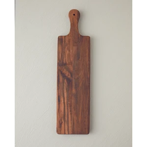 English Home Natural Ceviz Kesme Tahtası 12X45 cm Koyu Kahverengi