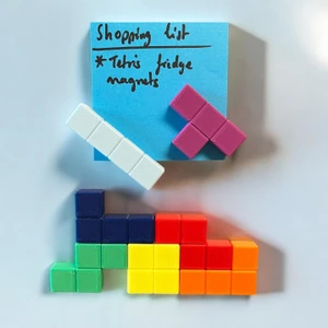Nana Art Tetris 7 Li Magnet
