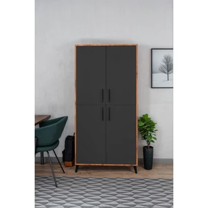 One Art Home Practical Çok Amaçlı Kapaklı Kiler Ayakkabılık Mutfak Erzak Dolabı