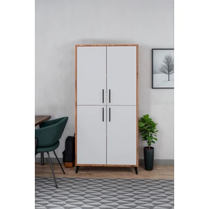 One Art Home Practical Çok Amaçlı Kapaklı Kiler Ayakkabılık Mutfak Erzak Dolabı