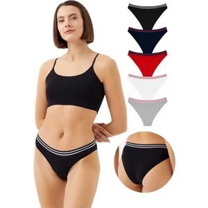 Spor Basic Pamuklu Bikini Külot 5'li Paket