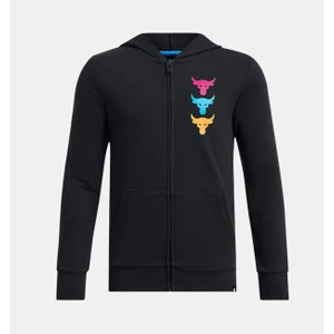 Under Armour Erkek Çocuk Project Rock Tam Boy Fermuarlı Kapüşonlu Üst 1384091-001
