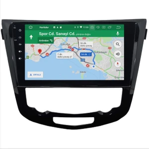 New Space Nissan Qashqai Dijital 2014-2021 Android 4gb Ram 64GB Rom Carplay Navigasyon Multimedya