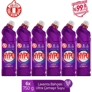 Hyper Hypo Ultra Kıvamlı Çamaşır Suyu Lavanta 750 gr x 6 Adet