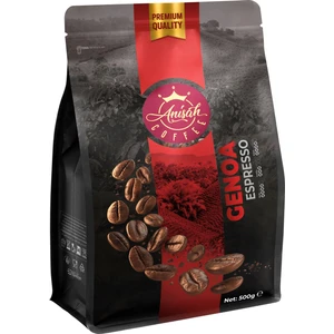 Anisah Coffee Genoa Espresso Çekirdek Kahve | 500G | Aromatik Tat ve Zengin Krema