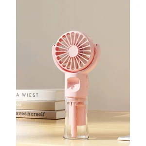 Yeni Taşınabilir Mini Su Spreyli Sulu Buharlı 3 Kademeli Vantilatör USB Şarj Edilebilir El Fanı