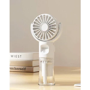 Yeni Taşınabilir Mini Su Spreyli Sulu Buharlı 3 Kademeli Vantilatör USB Şarj Edilebilir El Fanı