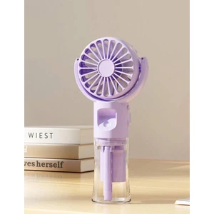 Yeni Taşınabilir Mini Su Spreyli Sulu Buharlı 3 Kademeli Vantilatör USB Şarj Edilebilir El Fanı