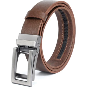 Manda Derisi Otomatik Tokalı Deliksiz Erkek Kemeri - Otomatik Kemer