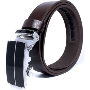 Otomatik Tokalı Deliksiz Manda Derisi Klasik Erkek Kemeri