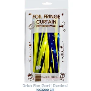 Parti Pera Arka Fon Parti Perdesi 100*200CM