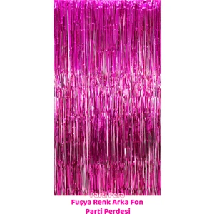 Parti Pera Arka Fon Parti Perdesi 100*200CM