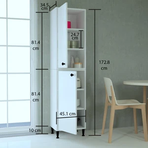 Kumru 6raflı Gardırop