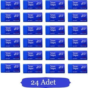 No 24 Dust Free Orta Boy Sınav Silgisi Mavi 6624 24 Adet