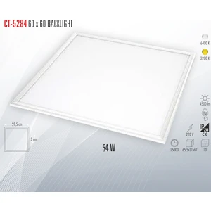 CT-5284 60X60 Blacklıght 54W