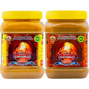 Bozkırlı Çavuşoğlu Çavuşoğlu Tahin Kepekli 930 gr + Çavuşoğlu Tahin Kepeksiz 930 gr