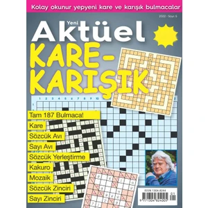 Aktüel Kare Karışık Bulmaca Sayı 5