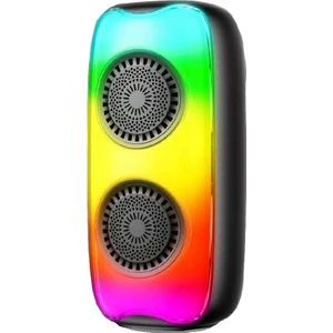 Polygold KTX1475 Rgb LED Işıklı Fm Radyolu 5WX2 Bluetooth Hoparlör