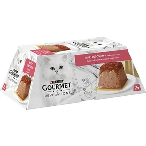 Gourmet Revelations Somon Balıklı Kedi Yaş Maması 2x57gr,