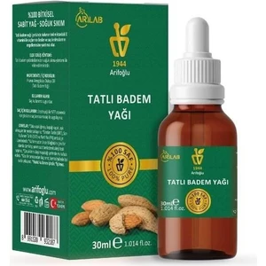 Tatlı Badem Yağı 30 ml Saf Yağ Arlab
