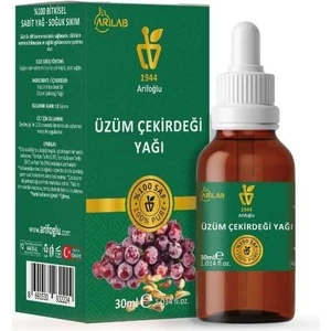 Üzüm Çekirdeği Yağı 30 ml Saf Yağ Arlab