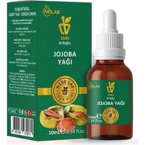 Jojoba Yağı 10 ml Saf Yağ Arlab